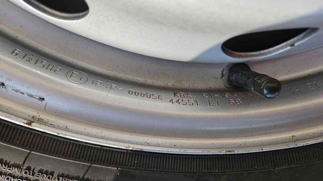 Fiat Ducato pneumatiky 205/70 R15C disky 6Jx15 5x118 ET68 - foto 6