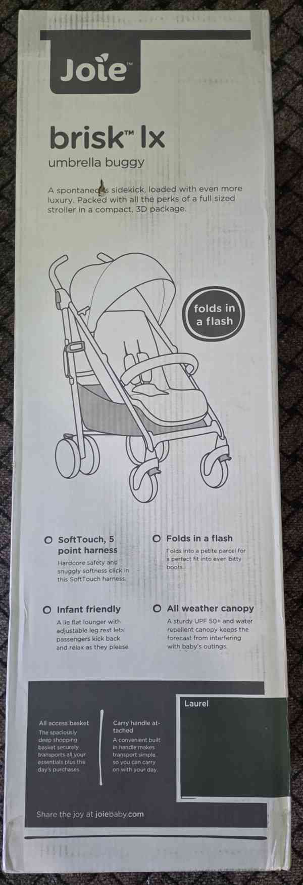 Joie brisk™ lx 2025 laurel NOVÝ - foto 6