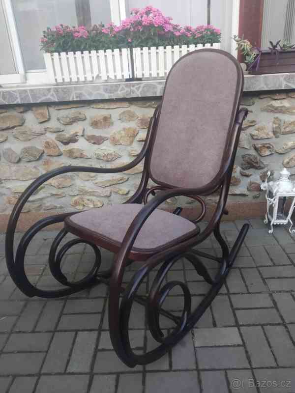 Houpací křeslo Thonet. - foto 5