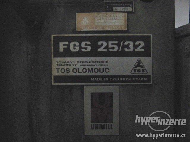 Frézky - konzolové  FGS 25/32 - foto 6