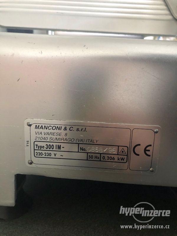 Nářezák / nářezový stroj Manconi - 300 IM - foto 5