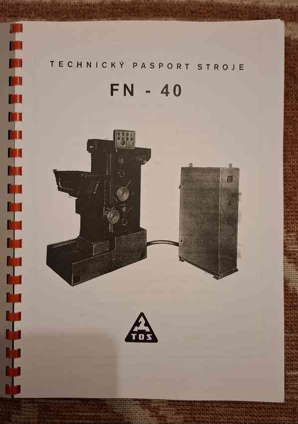 Návod frézky FN-40 - foto 3