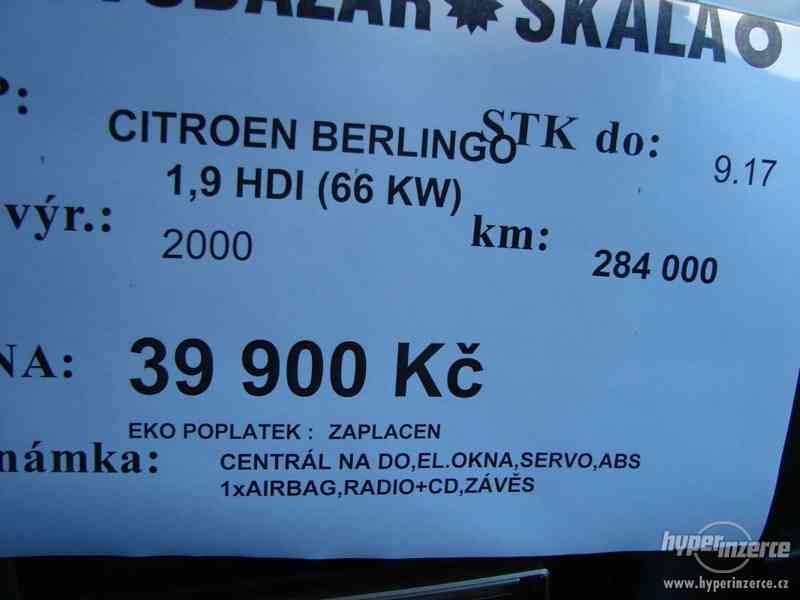 Citroen Berlingo 2.0 HDi (r.v.-2000) - foto 11