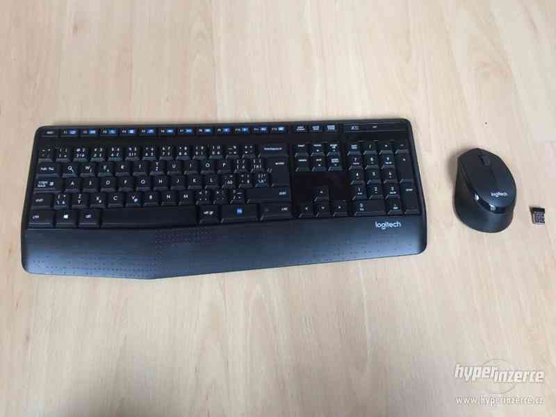 Sada bezdrátové klávesnice a myši - foto 1