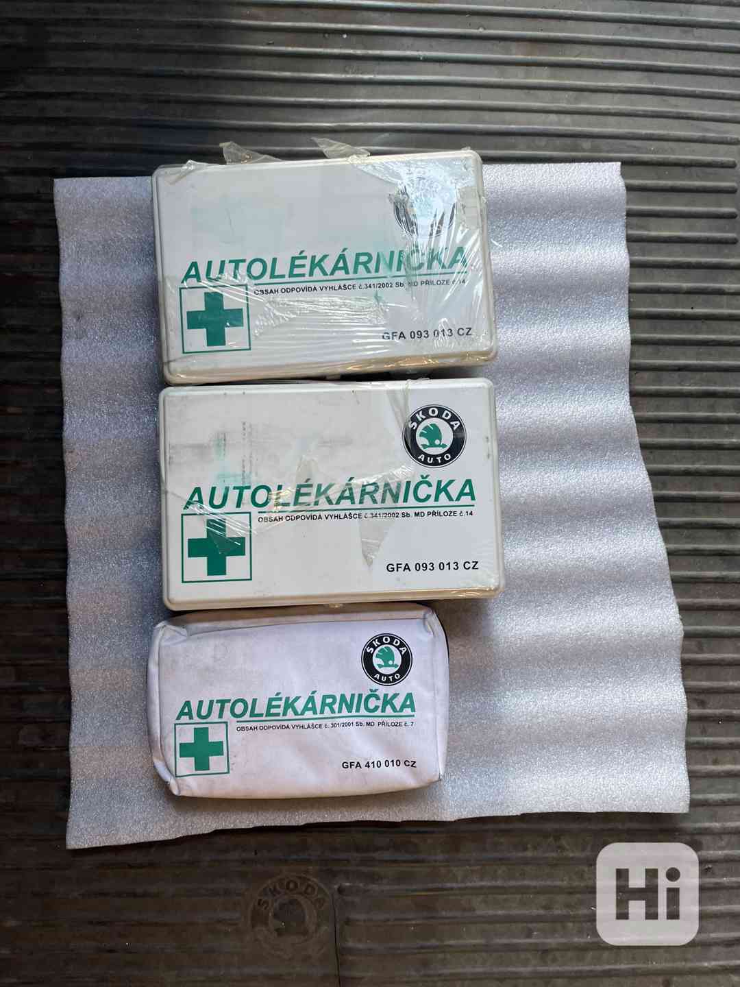 Autolékárna - originál příslušenství ŠKODA 3ks - foto 1
