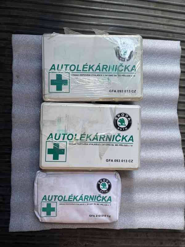 Autolékárna - originál příslušenství ŠKODA 3ks - foto 2