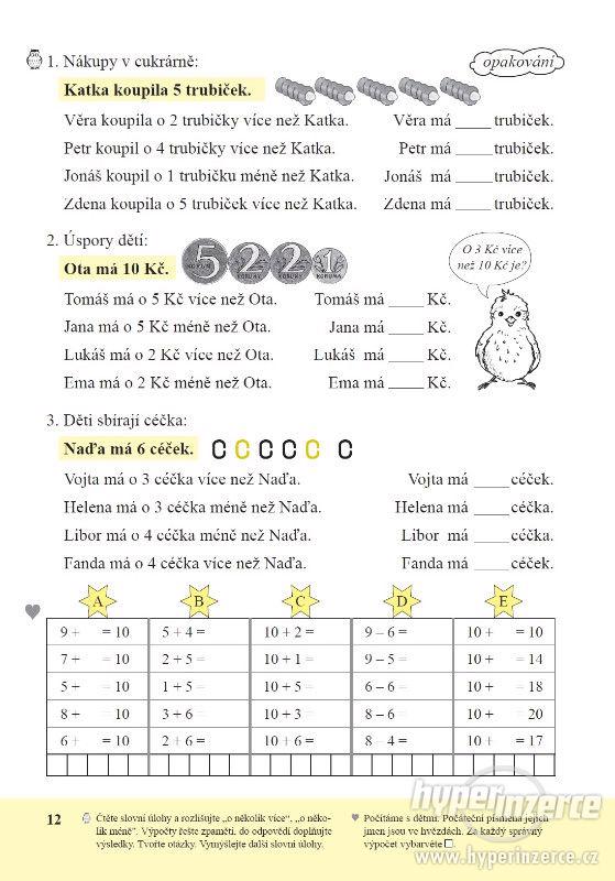 Veselé počítání 1. díl – pracovní sešit k učebnici Matematik - foto 2