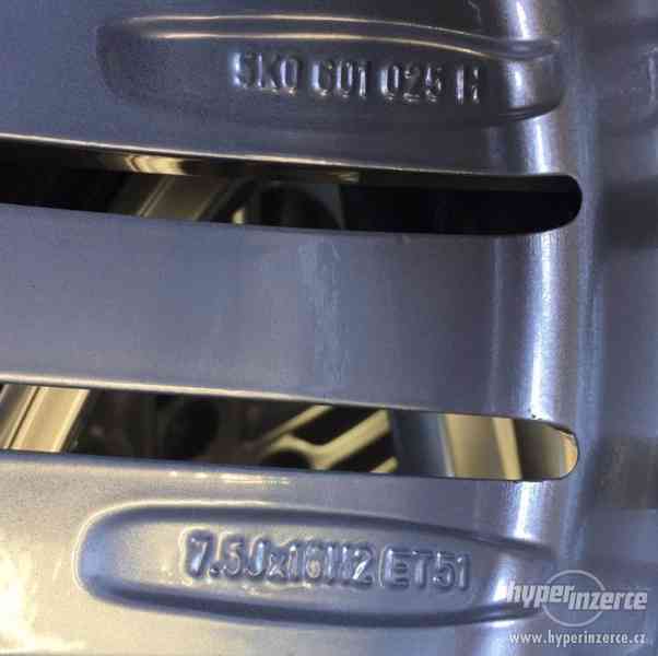 Alu kolo originál VW 7.5x18" ET51, 5x112x57 + Pirelli - foto 6