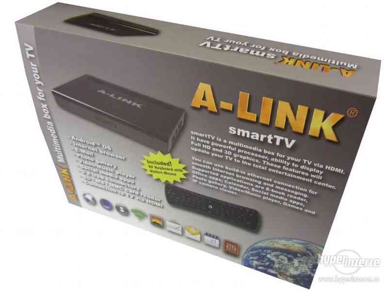 A-link smartTV Android Internet přijímač pro TV přes HDMI - foto 3