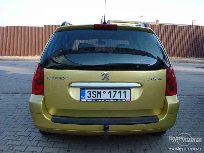 Peugeot 307 SW 2.0 HDI r.v.2002 (79 KW) 7 MÍST - foto 4