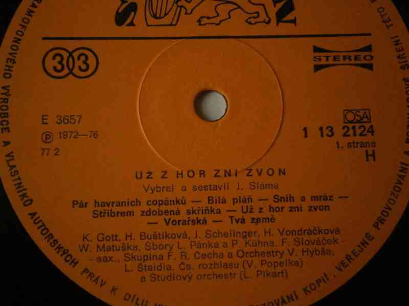 Various – Už z hor zní zvon  (LP) - foto 5