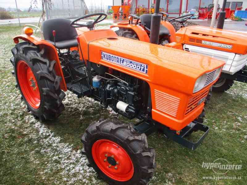 Malotraktor Kubota L2000 DT plně zrepasovaný - foto 1