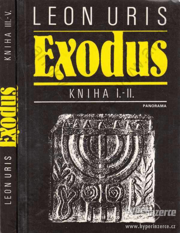 Exodus I. - II., III. - V. 2 svazky Leon Uris 1991 - foto 1