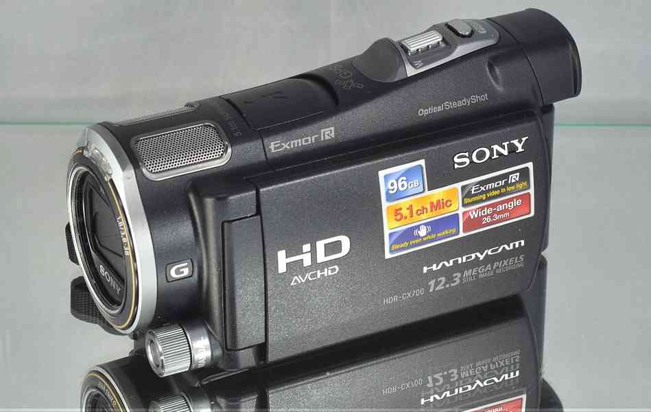 Sony HDR-CX700VE kamera*FullHD1920×1080 SteadyShot - foto 5