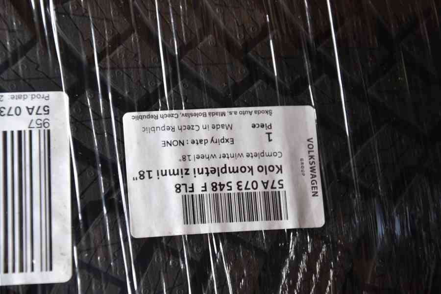 NOVÁ zimní Alu sada Škoda Karoq/S.Ateca 215/50R18,DOT 4425 - foto 2