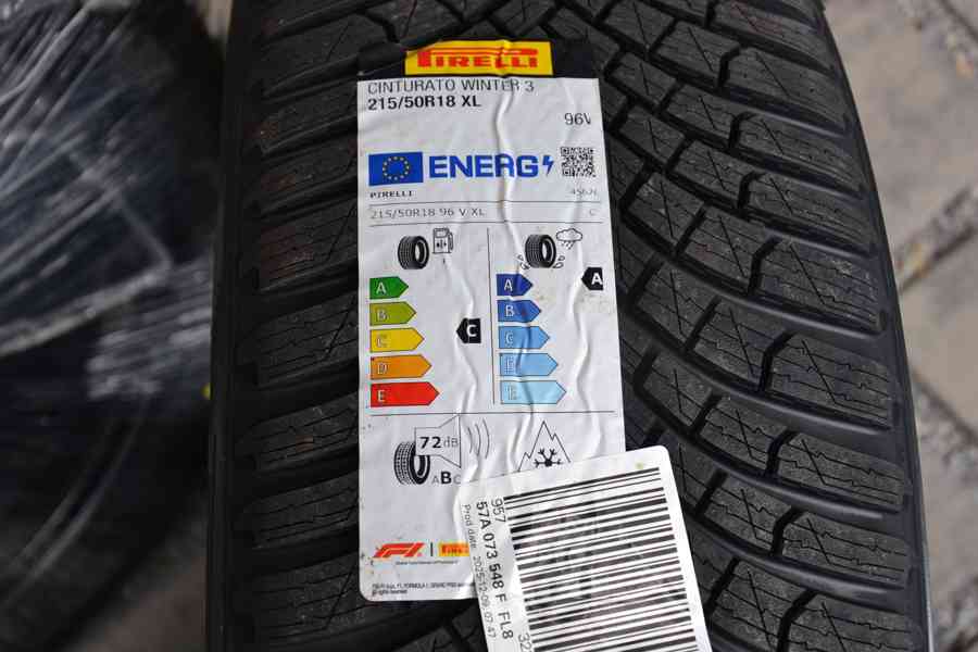 NOVÁ zimní Alu sada Škoda Karoq/S.Ateca 215/50R18,DOT 4425 - foto 15