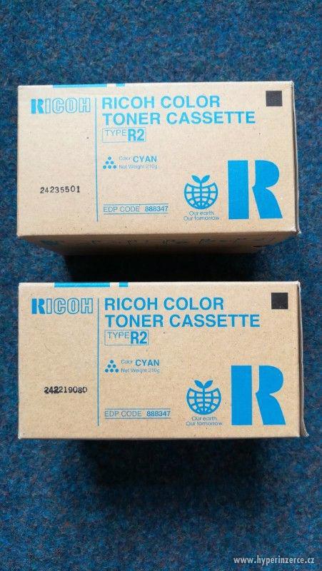 Originální toner Ricoh - Type R2 – 888347 azurová - foto 5
