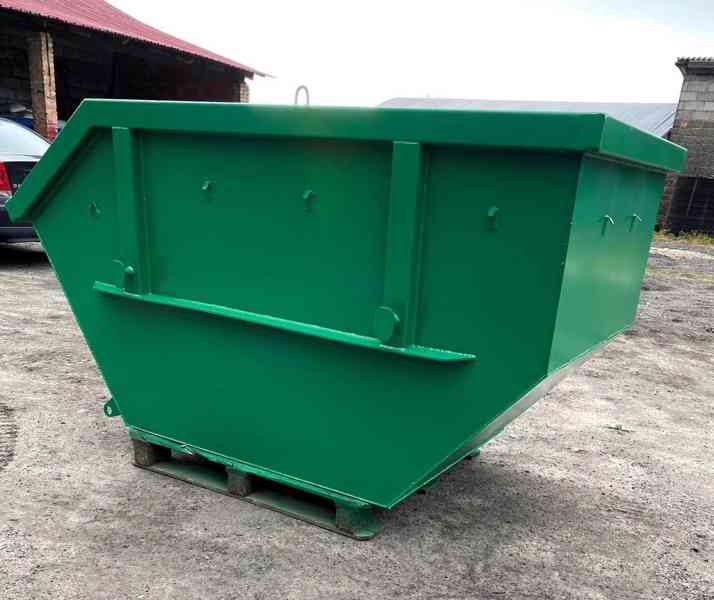 Kontener, mulda 3 m3, koleba - foto 6