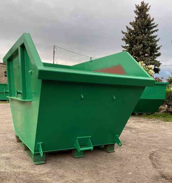 Kontener, mulda 3 m3, koleba - foto 5