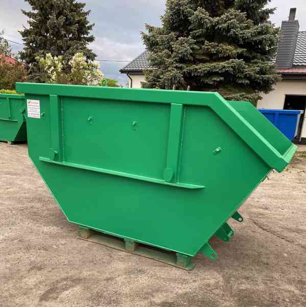 Kontener, mulda 3 m3, koleba - foto 4