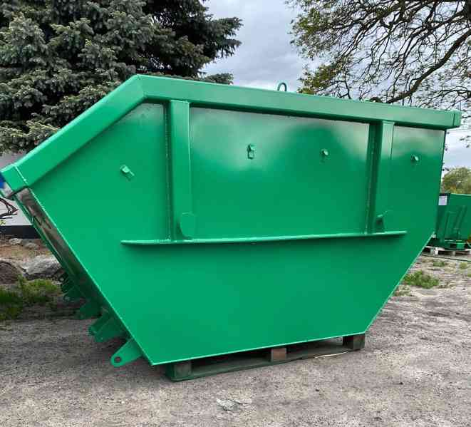 Kontener, mulda 3 m3, koleba - foto 8