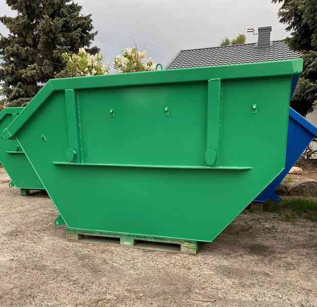 Kontener, mulda 3 m3, koleba - foto 9