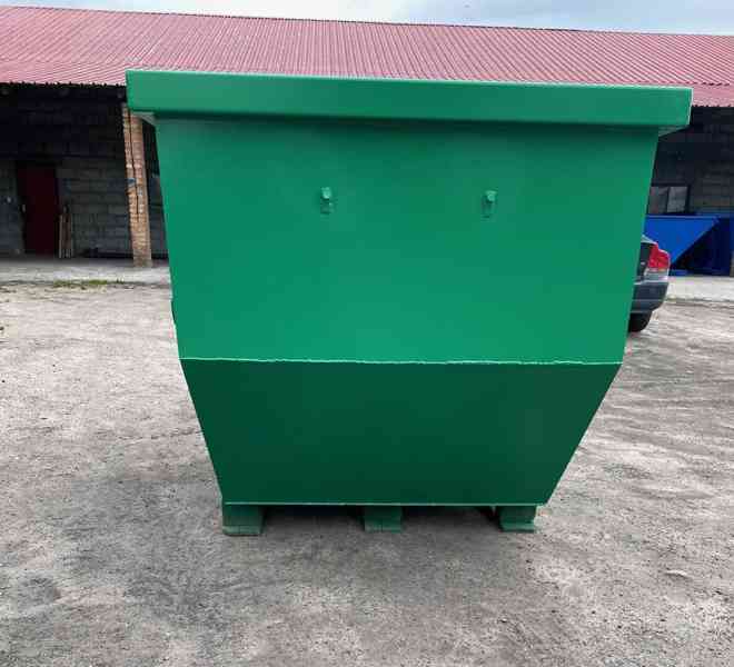 Kontener, mulda 3 m3, koleba - foto 7