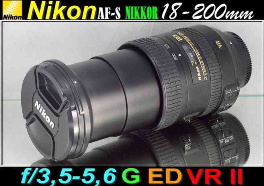 NIKON AF-S DX NIKKOR 18-200mm f/3.5-5.6 G ED VR II