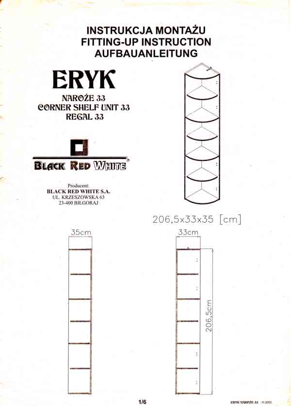 Obývací stěna ERYK – medová olše, šířka 312 cm - foto 7