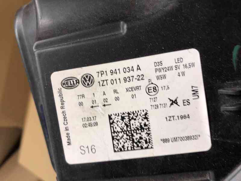 xenon vw touareg pravy predni svetlo prave 14-19 - foto 5