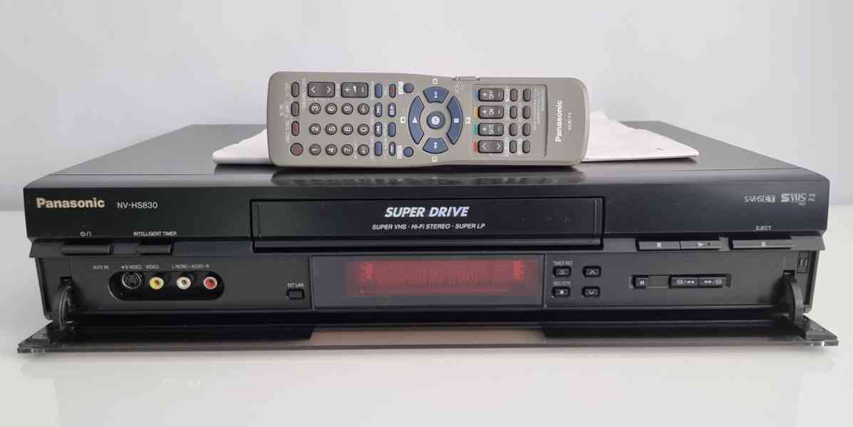 Panasonic Hifi stereo NV-HS830 Super VHS videorekordér  - foto 2