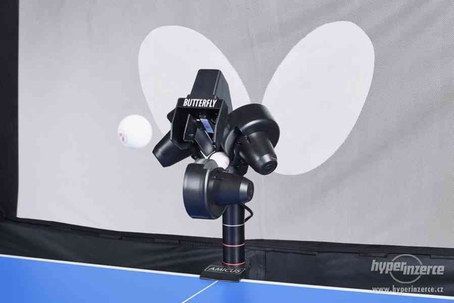 Prodám Robot Butterfly Amicus Expert na stolní tenis - foto 2