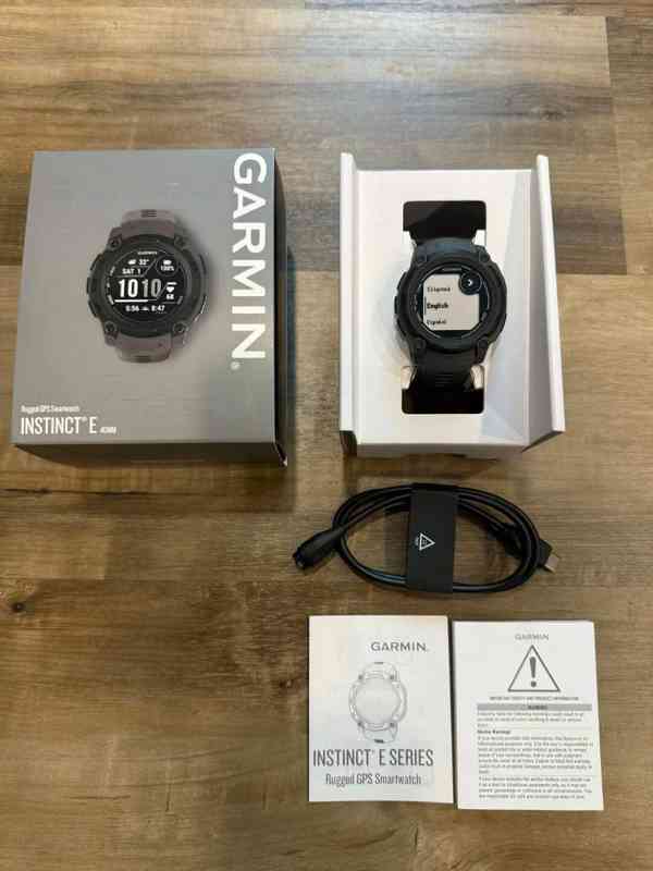 Garmin Instinct E 40 mm Black with Charcoal Band GPS Durable - foto 7
