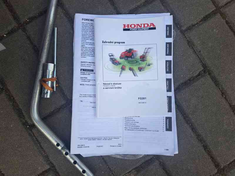 Minirotavátor Honda FG 201 - foto 8