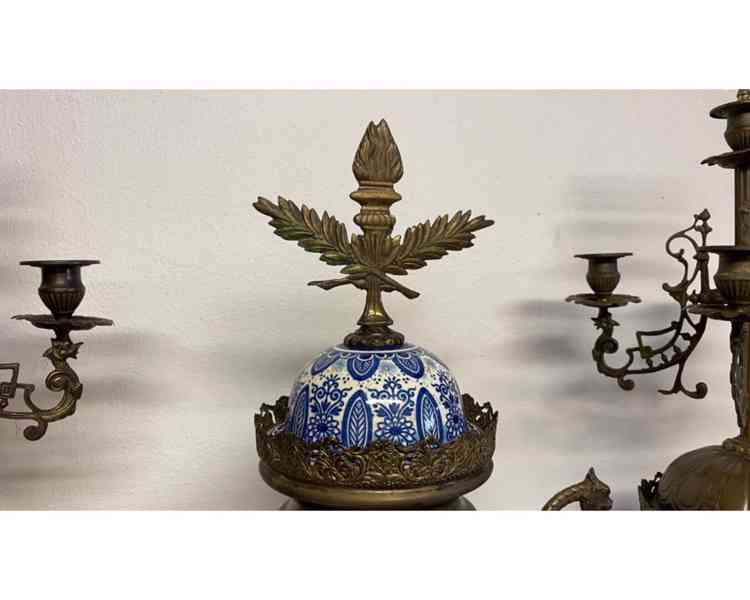 XXL porcelánové hodiny - foto 6