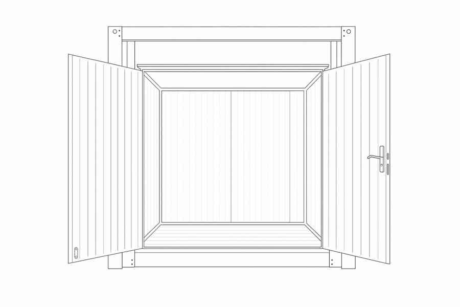 Skladový kontejner 6 × 2,4 m – zateplený, v Kolíně  - foto 4