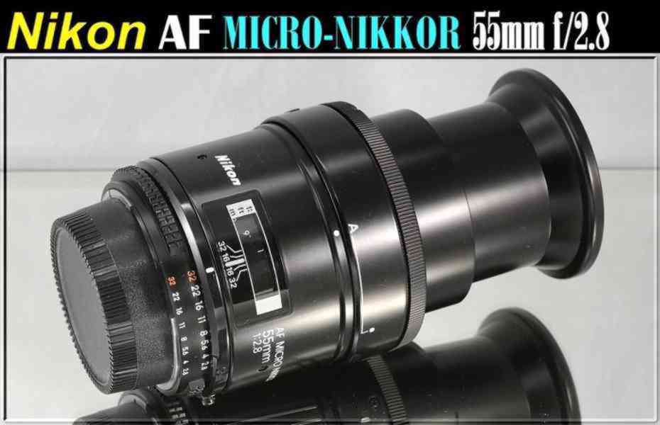 Nikon AF Micro 55mm 1:2.8 *MACRO 1:1*FX*UV FILTR - foto 1