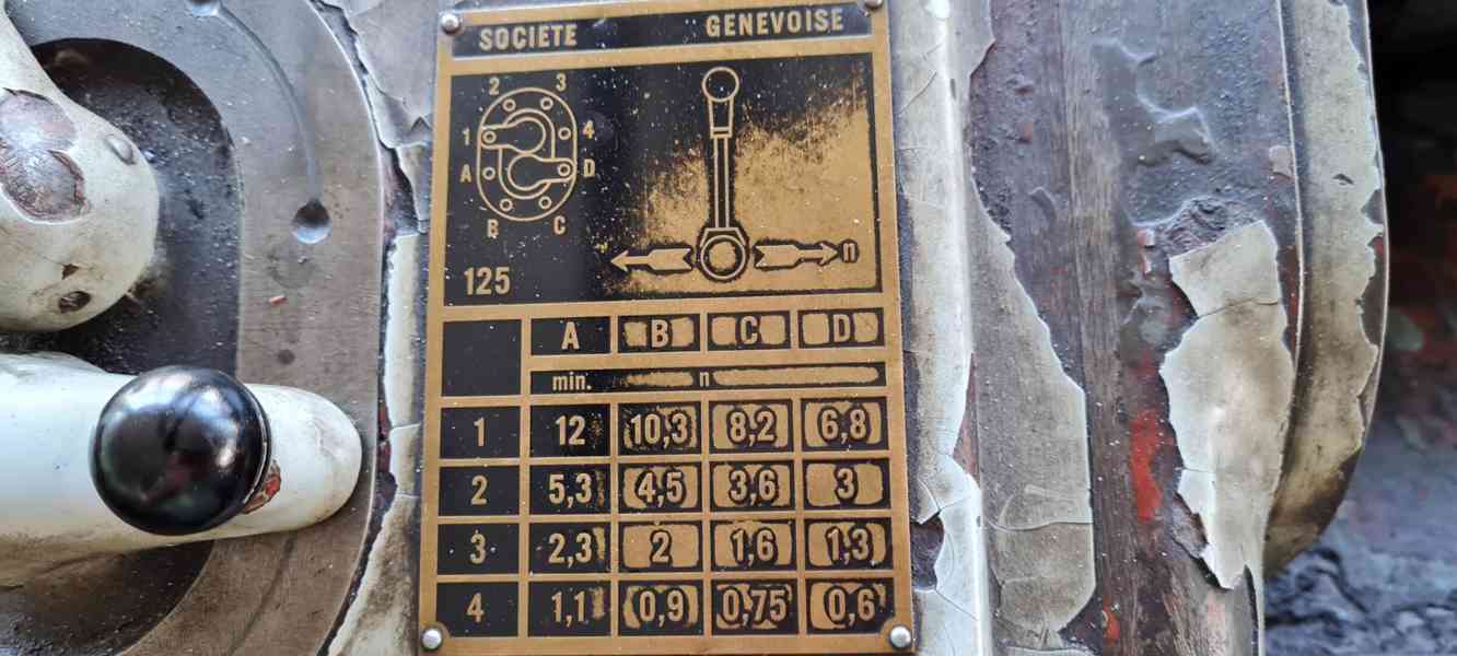 Použitá bruska na závity SIP RU 2, r. v. 1944, GO 1980 - foto 6