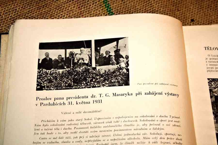 VÝSTAVA TĚLESNÉ VÝCHOVY A SPORTU V PARDUBICÍCH 1931 levně - foto 4