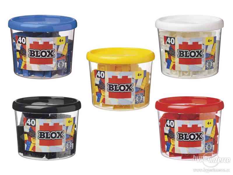 Blox 40 Kostičky v boxu - více barev - foto 1