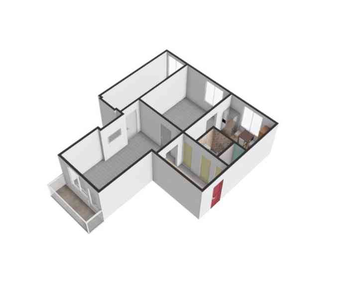 PRONÁJEM BYTU 3+1 S BALKÓNEM V IVANČICÍCH  - foto 2