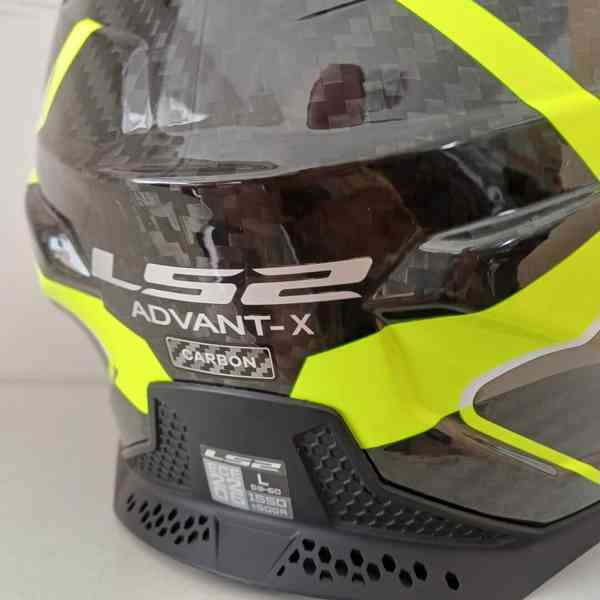 Silniční překlápěcí přilba LS2 ADVANT X CARBON FUTURE II - foto 12