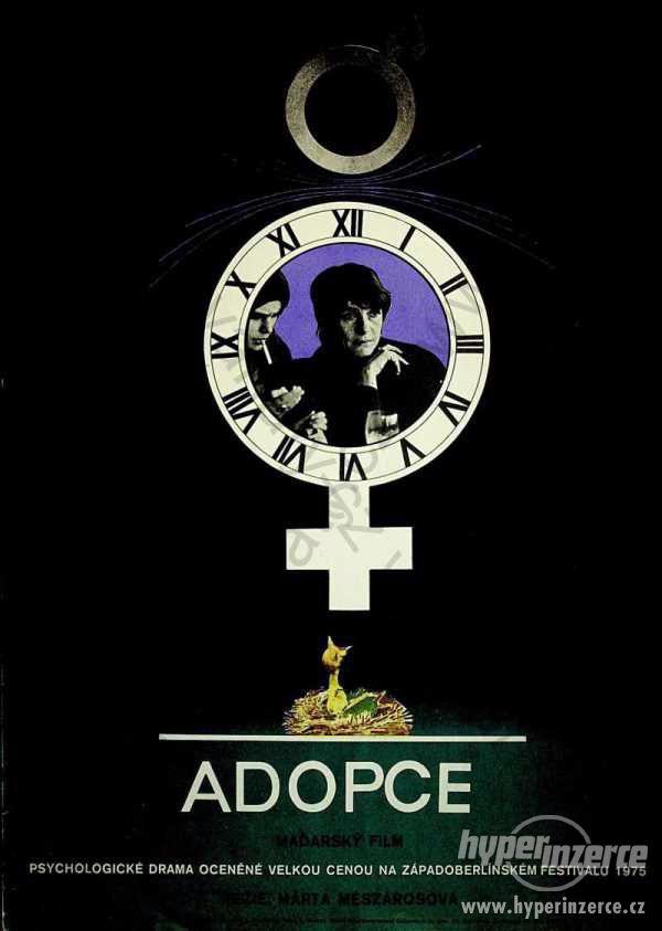 Adopce D. Mrázek film plakát festival 1975 - foto 1