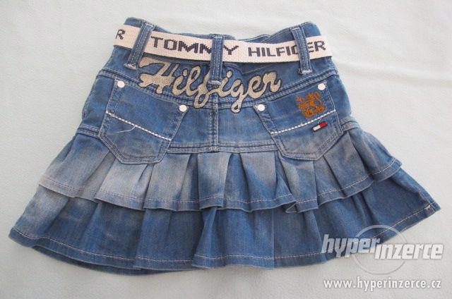 Riflová sukně Tommy Hilfiger - foto 2