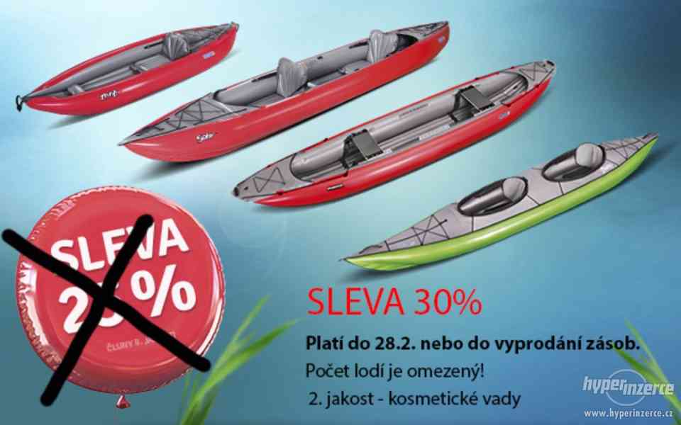 KAJAKY GUMOTEX SLEVA 30% - TWIST, SOLAR, SEAWAVE, SWING - foto 1