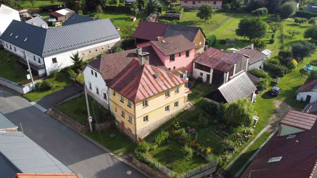 Rodinný dům s dvorkem a stodolou, Dlouhá Ves u Sušice - foto 2