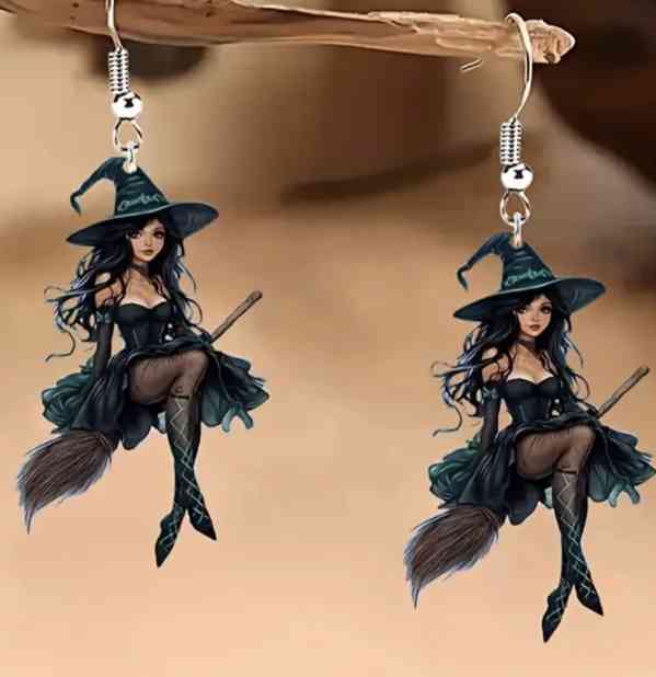 Náušnice čarodějnice  - foto 2