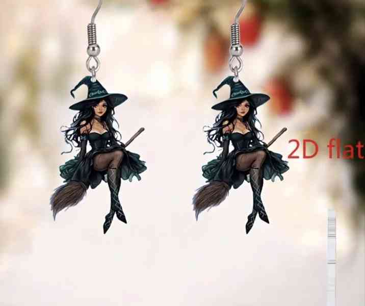 Náušnice čarodějnice  - foto 3