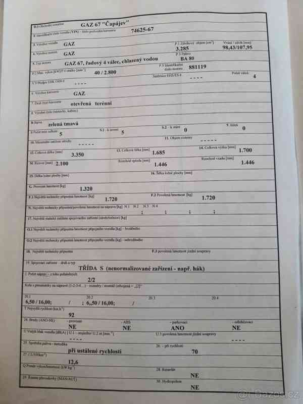 GAZ Ostatní 67 Čapájev - foto 10