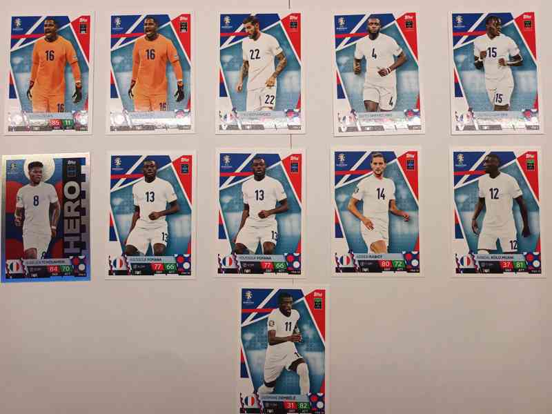 Fotbalové karty Topps (Match Attax) - EURO 2024 - foto 5